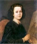 Portrait of a paintress Jozefina Geppert